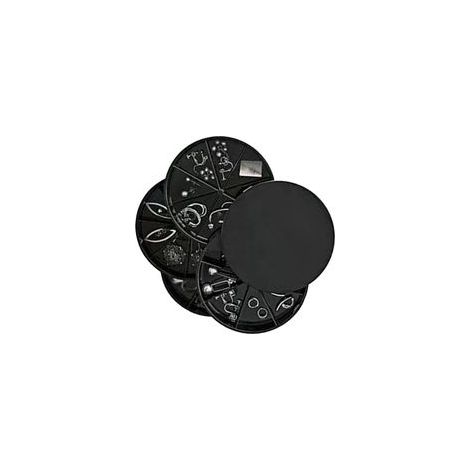 Porte-Bijoux Multicouche, Boîte de Rangement de Bijoux, Organisateur de Bijoux Multicouche en Velours Anti-poussière, Support de Grande capacité pour Colliers, Boucles (1/5)