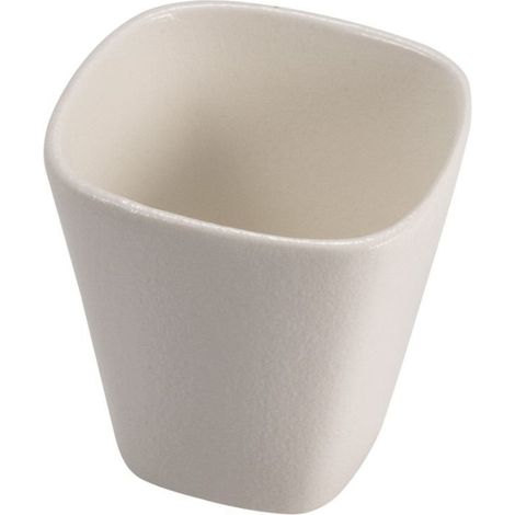 Le Coq Rupis Coppetta conica set 6 stoneware Bianco 6x6 h 6,5 (1/2)