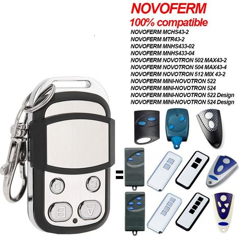 Télécommande et récepteur pour porte de garage, accessoire de commande automatique (1/5)