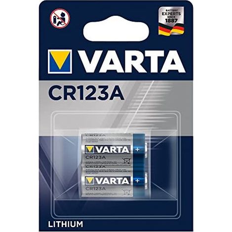 Varta Professional CR 123 A Batteria a Bottone 2 Pezzi (1/5)