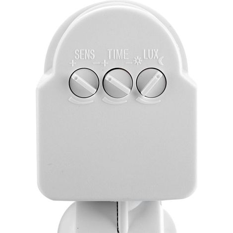 PIR-Infrarot-Bewegungsmelder-Schalter, intelligente LED-Lampe 110V-240V (Weiß) (1/5)