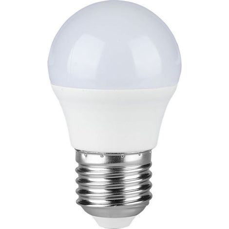 LED LAMPADINA 4.5W E27 G45 3000K 6PCS/PACK - Luce CALDA