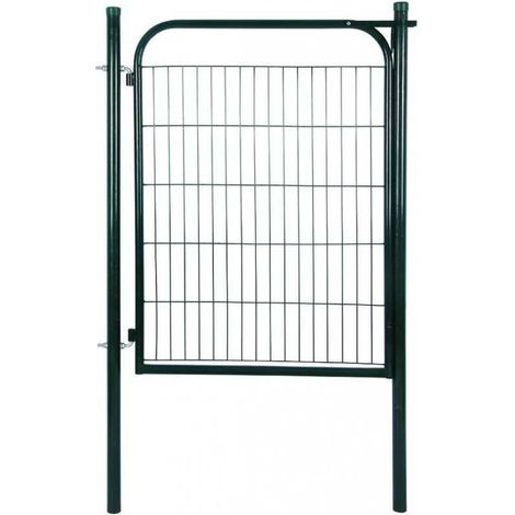 Portails Vigor Standard Piéton Vert-6005 100X153H (1/2)