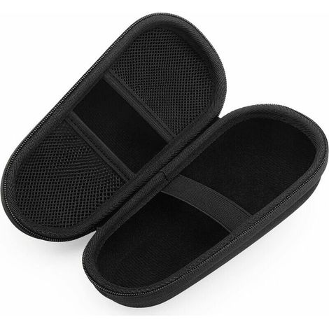 Étui pour rasoirs pour hommes Braun Series 3/5/7/9, étui rigide de voyage (noir) (1/4)