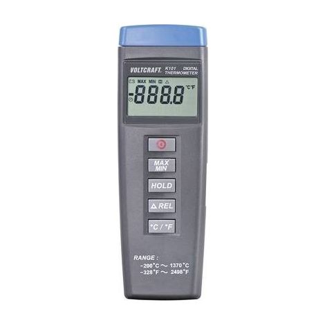 VOLTCRAFT K101 Termometro -200 - +1370 °C Sensore tipo K (1/4)