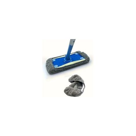 Lot de 6 lingettes nettoyantes réutilisables en microfibre, lavables et faciles à nettoyer, convenant au nettoyage à sec ou humide. Idéales pour un usage domestique. (1/5)