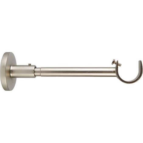 Supporto parete Cintacor lungo cromo satinato Ø28 mm (1/2)