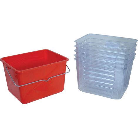 Seau peinture et liners - Fonction : Seau + liners x5 - THEARD
