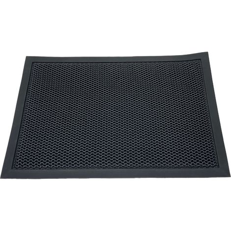 VENTEO - Tapis Salon Technique pour Entrée 40x60 cm Paillasson Exterieur Entree Absorbant Antiderapant Tapis Chambre pour Zone de Passage (1/5)