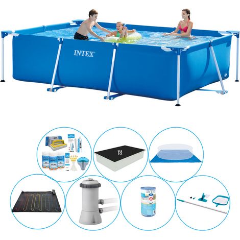 Intex Piscine Tubulaire Rectangulaire - 300x200x75 cm - 7-pièces  S20051 (1/5)