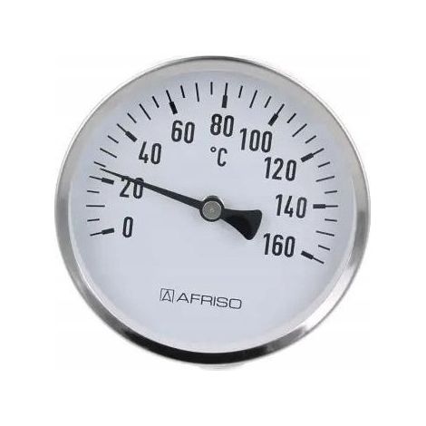 Termómetro bimetálico Afriso bith100 100 mm 0-160°C (1/2)