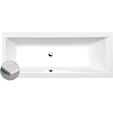 CLEO SLIM Bain rectangulaire 170x70x48cm, blanc