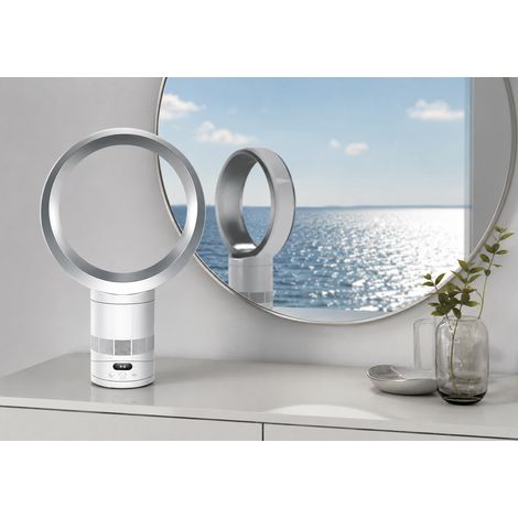 Ventilator - Dyson - AM12 Cool CF1 - 30W - Air Multiplier - Leise und sanfte Oszillation - Weiß (1/2)