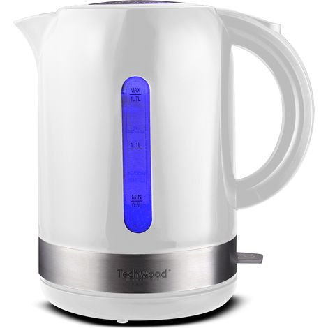 Techwood TB-1771 Bouilloire 1,7 L Sans Fil Coloris Blanc (1/3)