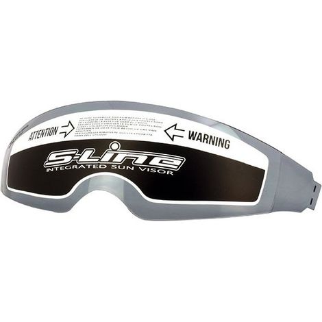 Ecran Interne Sun Visor Pour Casque Jet Blade S768 - Fumée Foncé