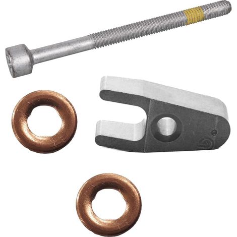 Kit d'injecteur Moteur, Joint, Boulon de Serrage, Support, Porte-Carburant, vis de Cylindre, Joint torique, Porte-buse, vis de Cylindre d'injecteur 6110160038 6110160238 6110160738 (1/5)