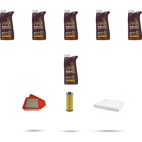 Kit tagliando 3 FILTRI e 6L OLIO compatibile con Chrysler Voyager (RT) 3.6 208kw dal 2011 (1/5)