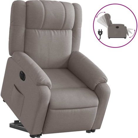 Maison Exclusive - Relaxsessel mit Aufstehhilfe Elektrisch Taupe