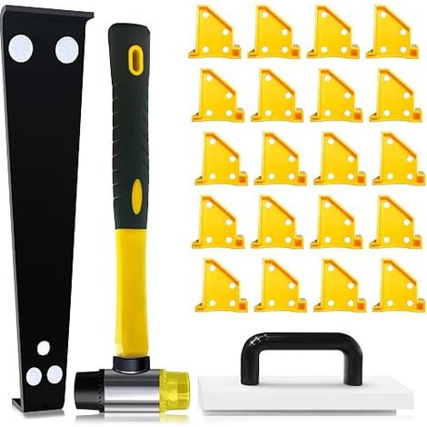Parquet Laying Kit 4in1Tools Vinyl Laminate Flooring Calibre (1/5)
