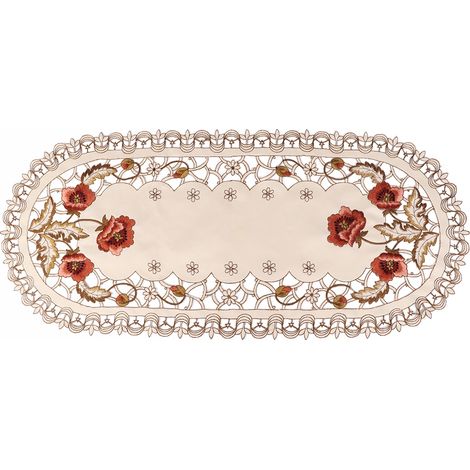 Nappe De Table En Polyester Résistante À La Chaleur Pour Cuisine Et Salle À Manger - Protection Micro-Ondes Et Réfrigérateur - 1 Pièce (1/5)
