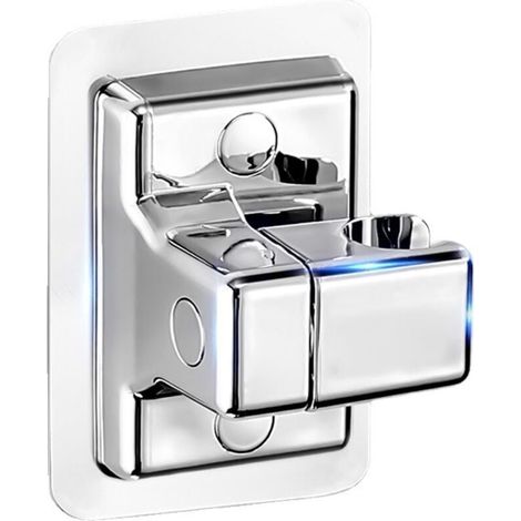 Supporto per soffione doccia girevole a 360° - Non necessita di foratura - Supporto doccia universale per doccetta o soffione doccia (1/3)