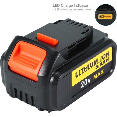 Für DeWalt DCB184-XJ Akku 18V 5.0Ah XR Li-Ion DCB185 DCB182 DCB184 DCB205-2 DCB200-2