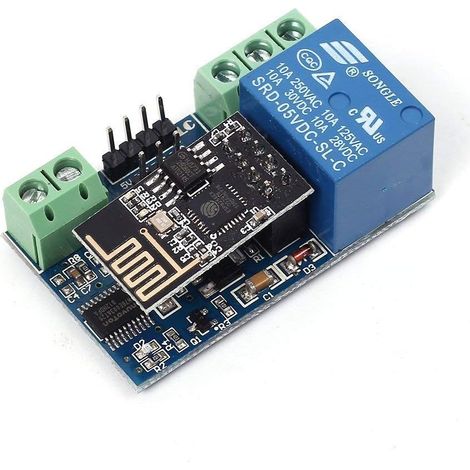 Nouveau ESP8266 5V 10A DC 7-30V Relais réseau Module WiFi (1/5)