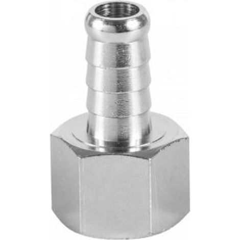 Jonction filetée pour raccord pneumatique JFTF - G 1/4" - Diamètre intérieur de tuyau : 8 mm - PREVOST