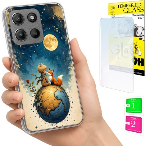 Funda para Motorola Moto G15 Photo Case Back Lisek + cristal (1/5)