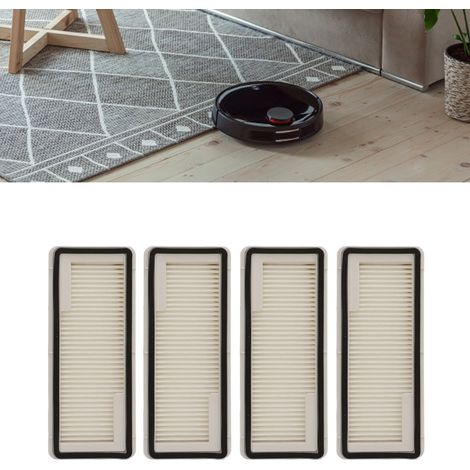 Filtro di ricambio per robot aspirapolvere J4 / J4 Lite - 4 pezzi lavabili e riutilizzabili - HEPA - [Accessori] (1/4)