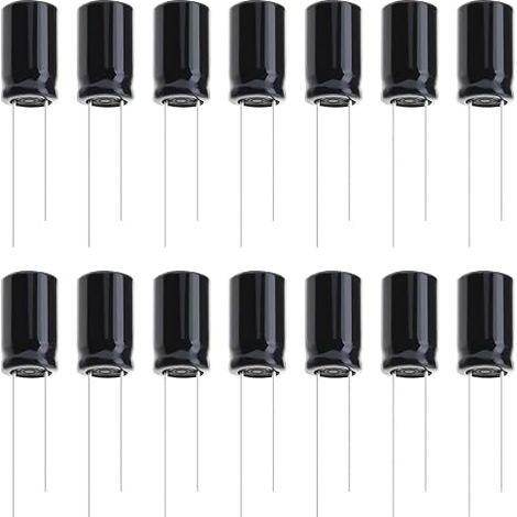 Condensateur Électrolytique en Aluminium 1000 uf ± 20% 25V Condensateurs Électrolytiques Accessoires pour Réparer les Téléviseurs LCD Écrans LCD Cartes Mères (1/5)