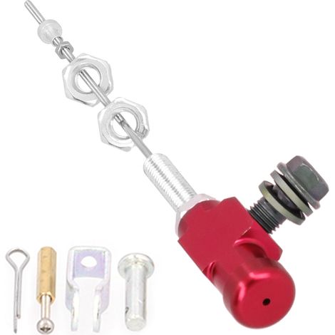 Modification de moto : pompe hydraulique d'embrayage à gain de main-d'œuvre, pompe hydraulique inférieure d'embrayage, pompe réceptrice (modèle standard), rouge. (1/5)