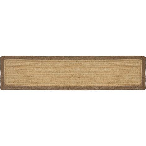 Bereichsteppiche Grau 60 x 250 cm Jute vidaXL