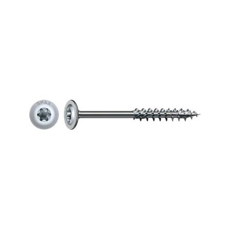 Spax Vis bois Tête disque TORX T40 8X300 Filetée sur 80 4CUT WIROX - 5 pièces