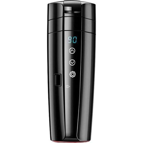 Tasse chauffante universelle 12V/24V 400 ml – Voiture, thermos – Pour café, thé, lait – Portable (1/4)