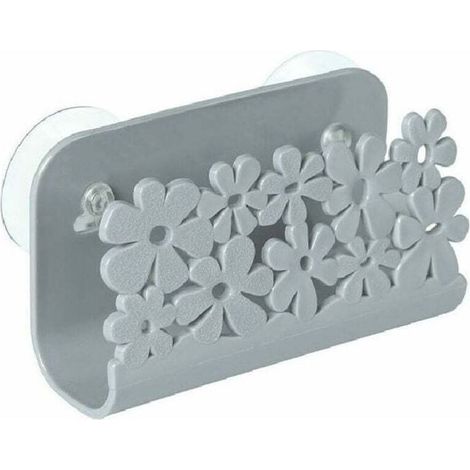 Organiseur d'évier de Cuisine/Bath, Égouttoir de Rangement avec Ventouses Porte-éponge pour évier de Cuisine Panier de Rangement Support de Robinet réglable (1/4)