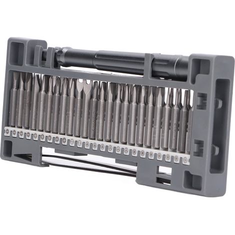 Kit d'outils de réparation électronique S2 en acier inoxydable, 50 tournevis de précision magnétiques miniatures (1/5)