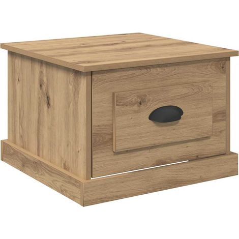 Maison Exclusive - Couchtisch Artisan-Eiche 50 x 50 x 35 cm Holzw