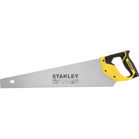 Scie égoïne jetcut coupe fine - Longueur : 500 mm - STANLEY