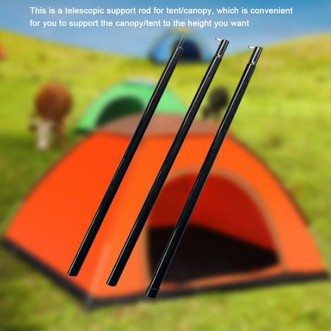 SpliceType – tige de Support de tente, abri de plage, poteaux d'auvent épais, auvent en fer, accessoires de Camping en plein air pour (1/4)