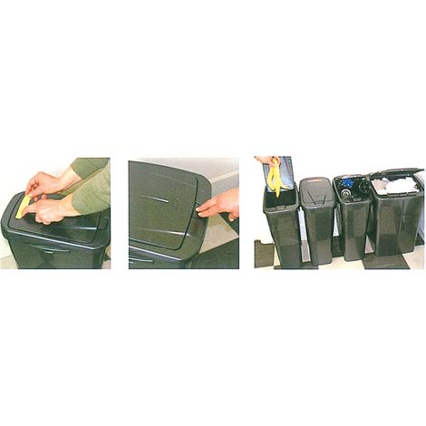 6 x PATTUMIERA  25 L ECOBIN P/ESTERNO DIFFERENZIATA (1/2)