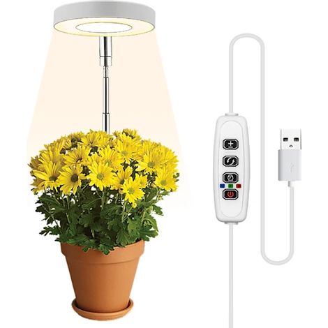 Filiyano-Éclairage pour plantes en pot, lumière blanche chaude/lumière blanche (1/5)