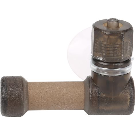 Atomiseur de CO2 à diffuseur de dioxyde de carbone facile pour équipement d'aquarium Super Fish Tank(Brown, S) (1/5)
