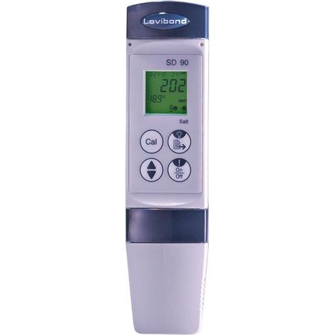 Misuratore portatile di salinità e temperatura dell'acqua per piscine SD 90 Salt  Analisi dell'acqua della piscina