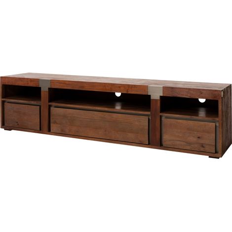 TV-Board Mango 220x48x55 braun lackiert Amsterdam 26