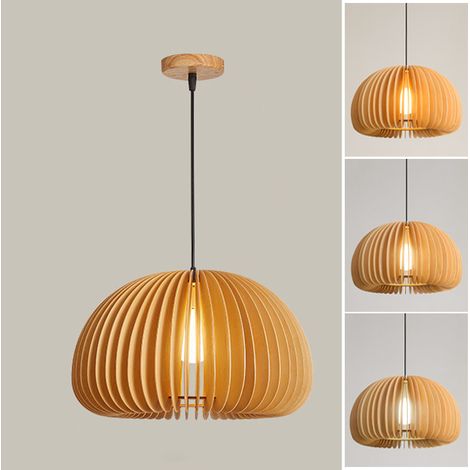 Lustre, Suspension 30 cm avec Ampoule, Petit Plafonnier Suspendu, Lumières Décoratives, 3 Températures de Couleur (1/5)
