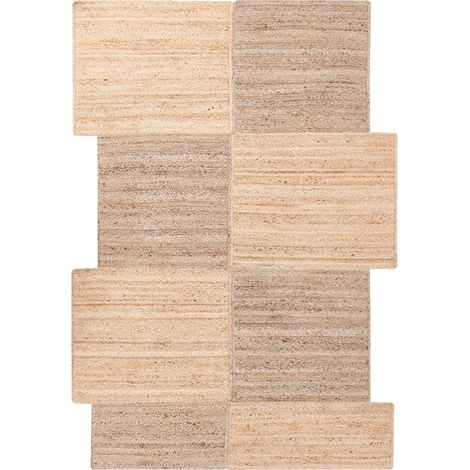 Teppich SANGLI Beige 160 x 230 cm Jute