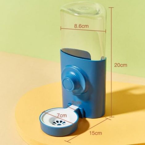 Distributeur Eau Lapin, 600ml Suspendue Abreuvoir Lapin Automatique Distributeur Eau Lapin Suspendu (1/4)