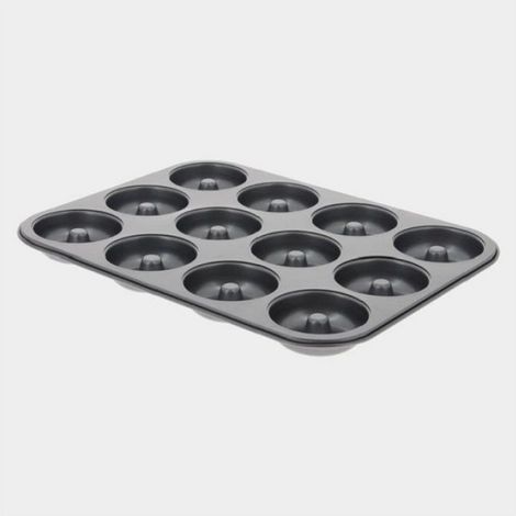 PLAQUE A PATISSERIE POUR 12 MINI SAVARINS FERMES DIAMETRE 7 CM - (1/2)