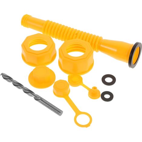 Ensemble de bouchons flacons d'eau bidons d'essence foret 8 mm (1/5)